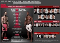 UFC 197 - Saturday April 23rd - Jones vs Saint Preux.JPG