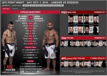 UFC Fight Night - Sat Oct 1st - Lineker vs Dodson.JPG