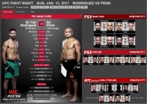 UFC Fight Night - Sun Jan 15th - Rodriguez vs Penn.JPG